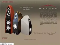 Sites similar to hansenaudio.com