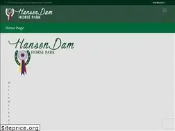 Sites similar to hansendamhorsepark.com