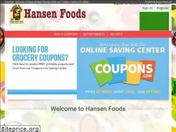 Sites similar to hansenfoodshart.com