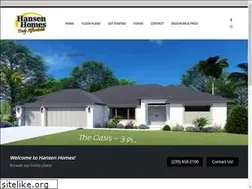 Sites similar to hansenhomes.net