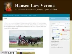 Sites similar to hansenlawverona.com