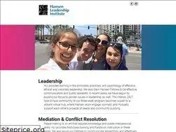 Sites similar to hansenleadershipinstitute.org