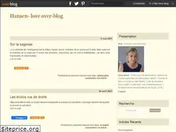 Sites similar to hansenlove.over-blog.com