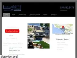 Sites similar to hansenpools.com