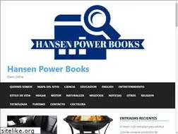 Sites similar to hansenpowerbooks.org