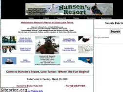 Sites similar to hansensresort.com