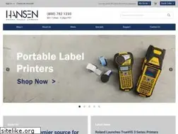 Sites similar to hansensupply.com