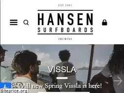 Sites similar to hansensurf.com