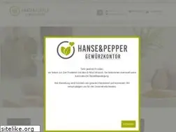 Sites similar to hansepepper.de