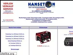 Sites similar to hanseton.de