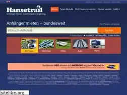 Sites similar to hansetrail.com