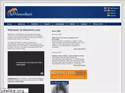 Sites similar to hanshorn.com