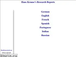 Sites similar to hanskrause.de