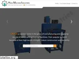 Sites similar to hansmachineindustries.com