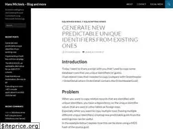 Sites similar to hansmichiels.com