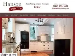 Sites similar to hanson-painting.com