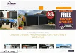 Sites similar to hansonconcretegarages.co.uk