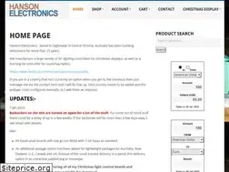 Sites similar to hansonelectronics.com.au