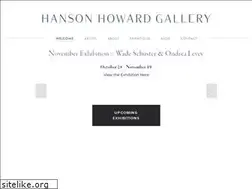 Sites similar to hansonhowardgallery.com