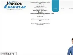 Sites similar to hansonlogowear.com