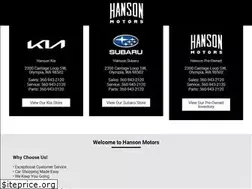 Sites similar to hansonmotors.com
