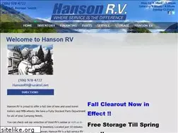 Sites similar to hansonrv.com