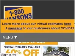 Sites similar to hansons.com