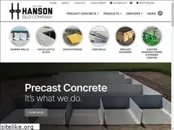Sites similar to hansonsilo.com