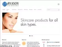 Sites similar to hansonskincare.com