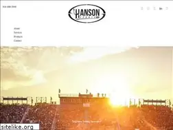 Sites similar to hansonsports.com