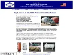 Sites similar to hansontank.us