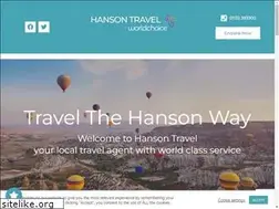 Sites similar to hansontravel.co.uk