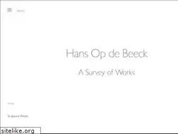 Sites similar to hansopdebeeck.com