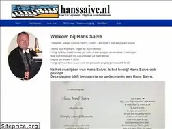 Sites similar to hanssaive.nl