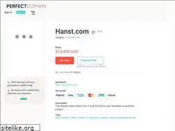 Sites similar to hanst.com