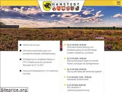 Sites similar to hanstedt.de