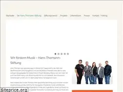 Sites similar to hansthomannstiftung.de