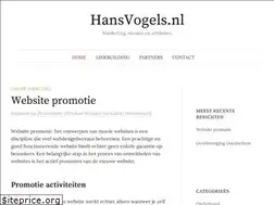 Sites similar to hansvogels.nl