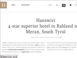 Sites similar to hanswirt.com