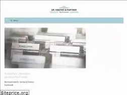 Sites similar to hantkepartner.de