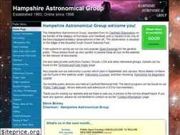 Sites similar to hantsastro.org.uk