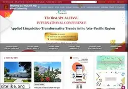 Sites similar to hanu.edu.vn
