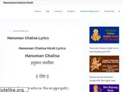 Sites similar to hanumanchalisa-hindi.com