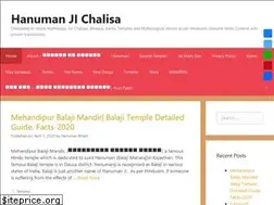 Sites similar to hanumanjichalisa.com