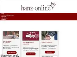 Sites similar to hanz-online.de