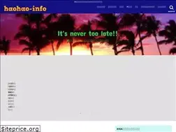 Sites similar to haohao-info.com