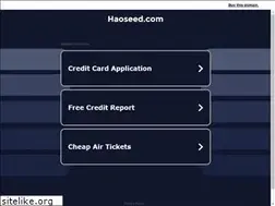 Sites similar to haoseed.com