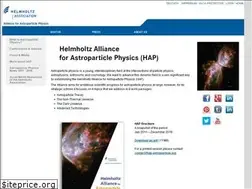 Sites similar to hap-astroparticle.org