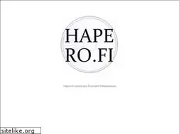 Sites similar to hapero.fi