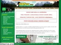 Sites similar to hapex.cz